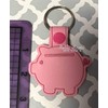 Aldi Keychain, Aldi Quarter Holder Keychain, Pig Shaped