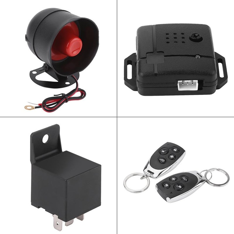 TKSE Car Security System, Universal Car Alarm Security Protection System