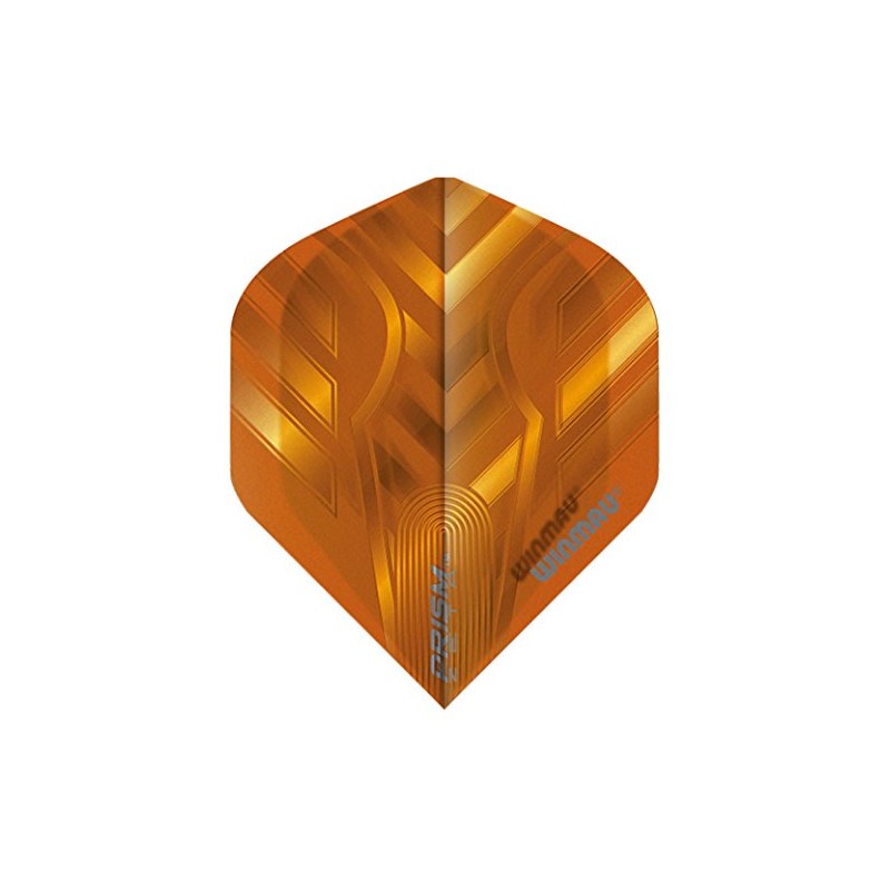 Winmau Prism Zeta Orange Extra Thick Dart Flight - 1