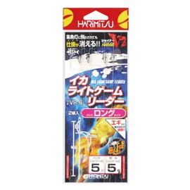 HARIMITSU VR-6L Leader Squid Game Leader, Long, Fluorocarbon 4.9 ft (1.2 m), No. 3