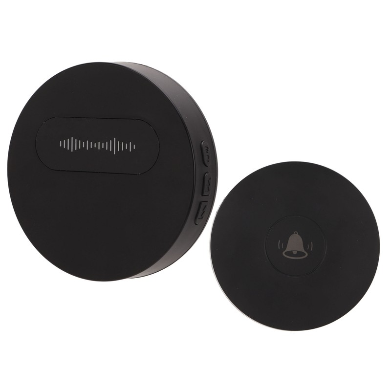 Self Generating Wireless Doorbell IP44 Waterproof 58 Ringtones 2 Transmitters