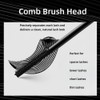 Black Mascara with Comb Brush Separates Lashes for Definition, Waterproof,