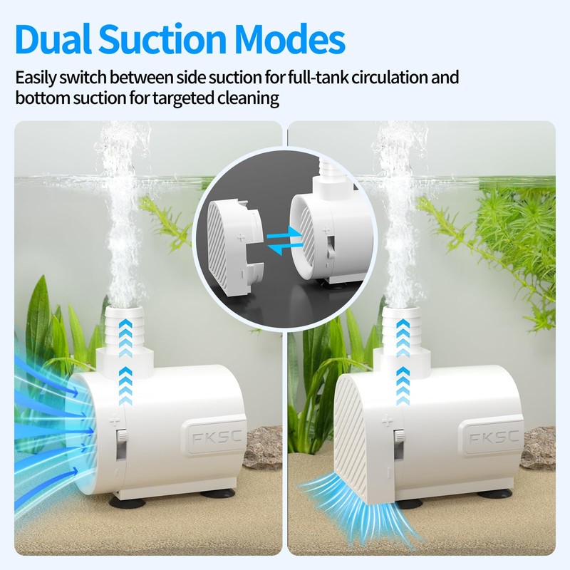 50 GPH Submersible Water Pump - Fountain Pump for Aquarium