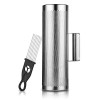 Vangoa Metal Guiro 12"X 4" Stainless Steel With Scraper Latin