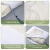 2 Pcs Cashmere Protection Pouch Wool Cotton Sweater Storage Bag