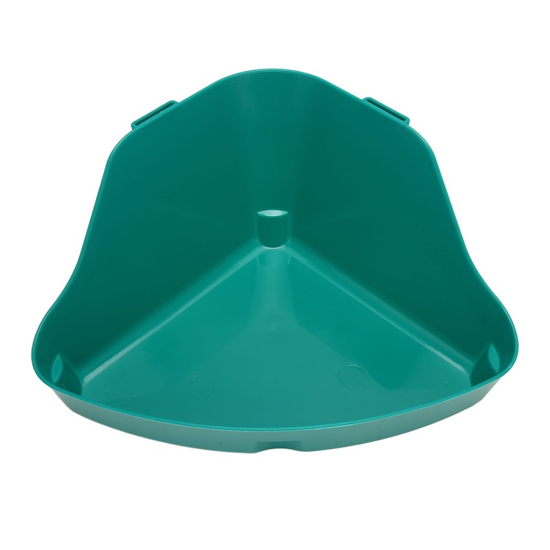 Small Animal Litter Box Fanshaped Rabbit Corner Toilet Box Potty