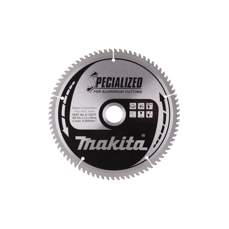 Makita Specialized SAEGE Blade, 235 x 30 mm – 80Z