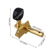 BQLZR Gold-plated 2R2L Tuning Peg Machine Head TUNERS for UKULELE