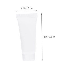 Vaguelly 20pcs Travel Cosmetic Dispensers Leakproof Lotion Containers for Shampoo Emulsion Refillable and Portable Travel Makeup Bottles Practical Sanitary