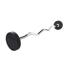Body-Solid 30 lb. Fixed Weight EZ Curl Barbell - Body-Solid SBZ30