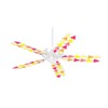 Triangles Warm - Ceiling Fan Skin Kit fits most 42