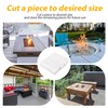 Pack of 24 Ceramic Wool for Table Fireplace, for Indoor