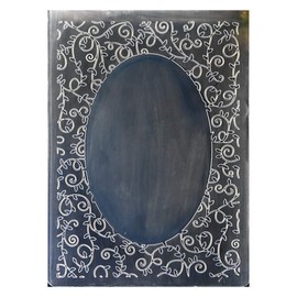 KWELLAM Leaves Oval Frame Plastic Embossing Folders for Card Making Scrapbooking and Other Paper Crafts 21040511