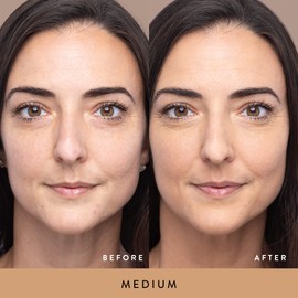 LAURA GELLER Double Take Liquid Foundation | Medium to Full Coverage, Natural Matte Finish, Medium