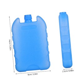 Abaodam 4Pcs Reusable Ice Packs for Coolers Freezer Packs for Lunch Box Ice Block for Camping and Home Strong Insulation and Preservation
