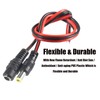DIANN 10 Pairs DC Power Plug Pigtail Cable 2.1mm x