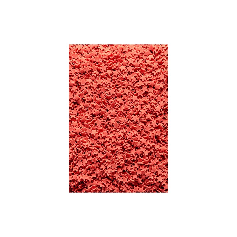 SPRINKLY - Matt Stars - Red - 25g