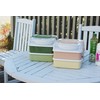 sanko- Plastic Lunch Boxes Family Size Rio Pack L Shape