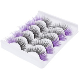 Baluue 10pairs Faux Lashes Lightweight Reusable for Natural Look for Daily Wear and Special Occasions Handmade Quality for