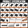 Dupont Crimping Tool Kit, 2870 PCS 2.54mm Connector Assortment, SN-58B