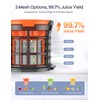 Ganiza Juicer Machines, Slow Masticating Juicers with Large Feed Chute