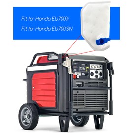 TIKSCIENCE Fuel Filter Set Replace 16707-Z37-003 Fit for Honda EU7000i EU700iSN, 4Pack