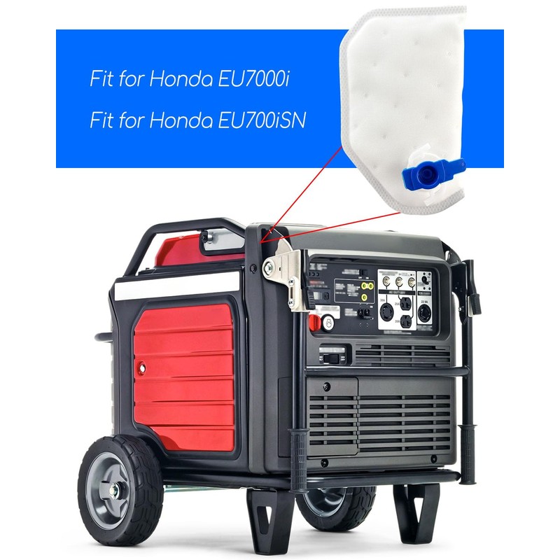 TIKSCIENCE Fuel Filter Set Replace 16707-Z37-003 Fit for Honda EU7000i