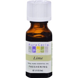 AURA CACIA ESSENTIAL OIL,LIME, .5 FZ