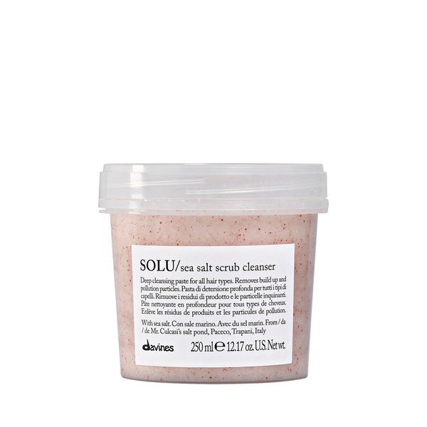 Davines Davines Solu Sea Salt Scrub Cleanser, 8.45 Fl Oz