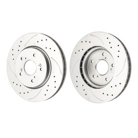 PHILTOP Front Brake Pads and Rotors kit Fit for Honda 2011 Accord Crosstour, 11” Brake kit Front Brakes Rotors Automotive Replacement Brake kits