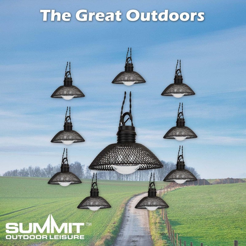 VFM e-Store - Solar String Lights Mesh Warm White Light