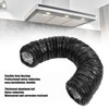 Flexible Vent Ducting 1m Thermal Low Noise Ventilation Hose for