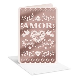 American Greetings Spanish Wedding Card (Felicidades en Su Boda)
