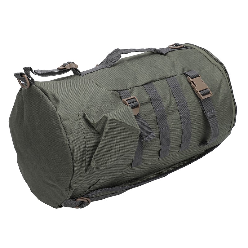 Fishing Tackle Backpack Large Capacity Portable Cylindrical Fishing Rod Bag