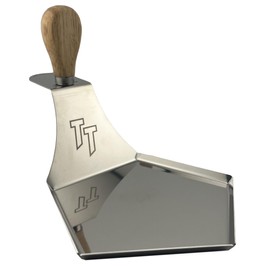 Turbo Trusser Brie Cheese Platter with Serving Knife I Easily Smoke Brie Cheese I Perfect for Smoker, Grill, & Oven I Dishwasher Safe I Made in USA I 1 Platter