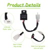 EPLZON 2-Pin Automatic Electronic LED Flasher Relay Fix for Motorcycle