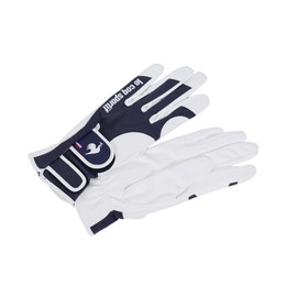 COX SPORTIF Golf Golf Golf QQCTJD00 Women's NV00 Golf Gloves, Ambidextrous, All-Weather Grip, Long Length, Sun Protection, Synthetic Leather, NV00 (navy)