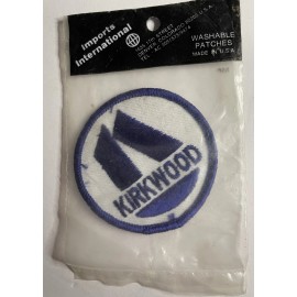 Imports International Vintage “Kirkwood” Patch, a ski resort located in the Lake Tahoe area of CA