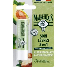 Le Petit Marseillais Cuidado de labios de 7.6 pulgadas cuadradas, 4,9 g                                                                               