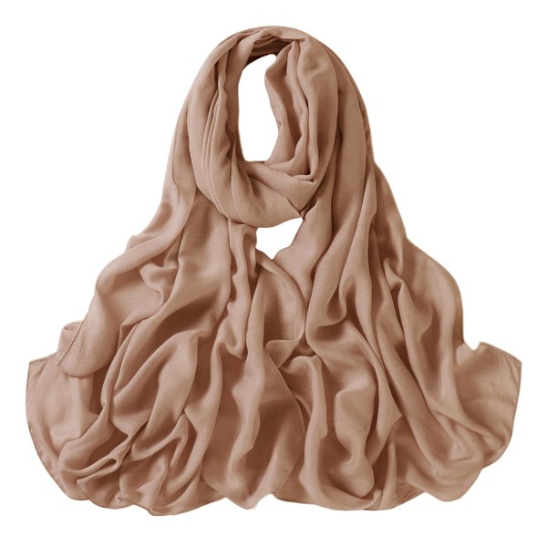 Lina & Lily Luxury Women's Bamboo Viscose Woven Scarf Shawl