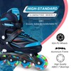 RunRRIn Adjustable Kids Inline Skates for Boys Girls with Full