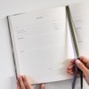 Bespoke Letterpress Heirloom Recipe Book Journal, Pears