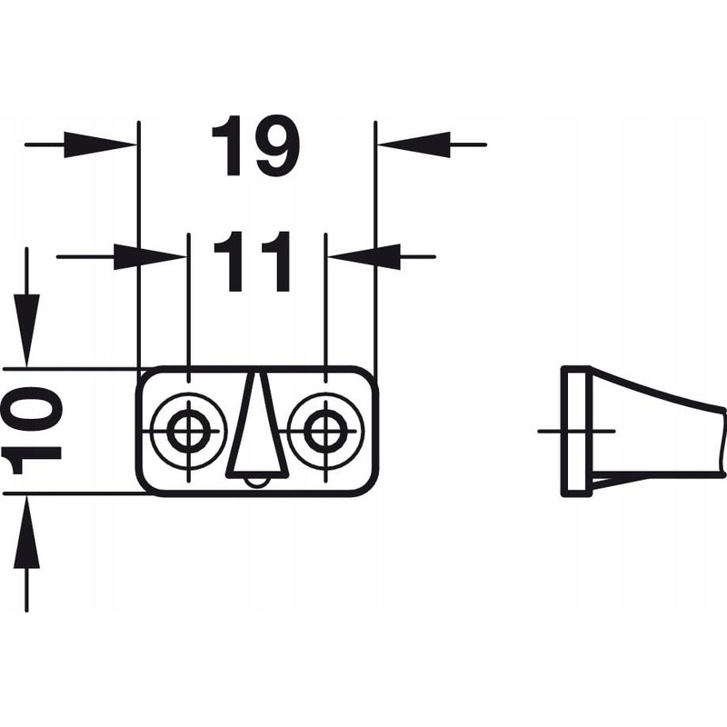 Hafele opening limiter for furniture doors, cabinet door, door opening