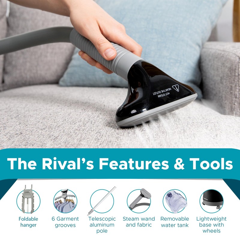 Steam & Go - The Rival Handheld Steamer - Upright
