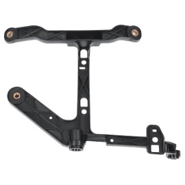 HECASA Fog Light Bracket Compatible with 2013-2024 Dodge Ram 1500 Classic Front Bumper Bracket Fog Lamp Mounting Kit PA6 Plastic Driver Side Replacement for CH1061108, 68232454AA