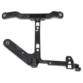 HECASA Fog Light Bracket Compatible with 2013-2024 Dodge Ram 1500 Classic Front Bumper Bracket Fog Lamp Mounting Kit PA6 Plastic Driver Side Replacement for CH1061108, 68232454AA
