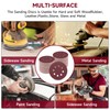 POTUINOM 100 PCS 5 Inch Sanding Discs 150 Grit, Round