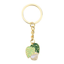 Tofwaol Plant Keychain Gifts for Plant Lovers Women Unique Plant Keychain Accessories for Sister Daughter Friends Birthday Gifts for Plants Plant Lover Gifts For Women Girls Cute Plant Key Chain