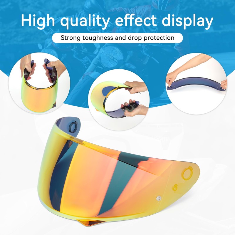 RIDLOG HJ-34P Visor C10 Helmet Visor HJC-C10 Motorcycle Helmet Visor