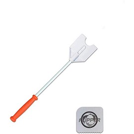 FL!PPER Flipper Platinum Aquarium Hand Scraper Tool – Glass and Acrylic Fish Tank Cleaner – Aquarium Glass Cleaner Uses Credit Card or Hotel Key – Aquarium Glass Scraper with Serrated Blade, 12", Nano